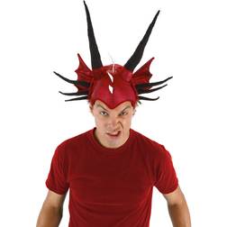 Den Goda Fen Red Dragon Soft Costume Hat Black/Red