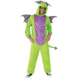 Rubies Halloween Green Dragon Comfy Wear Adult Costume