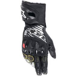 Alpinestars Hanska GP-Tech v2 Musta/Valkoinen Skinnhandskar