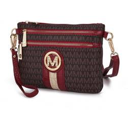 MKF Collection Tarren Signature Crossbody Handbag Wristlet by Mia K