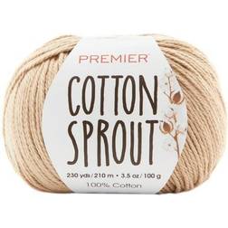 Premier Yarns Cotton Sprout Yarn-Beige