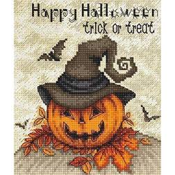 LUCAS Letistitch Trick or Treat Counted Cross-Stitch Kit