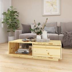 vidaXL Solid Firwood Coffee Table