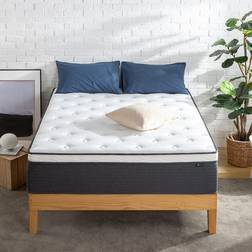 Zinus 12 Inch Comfort Essential Queen Coil Spring Mattress