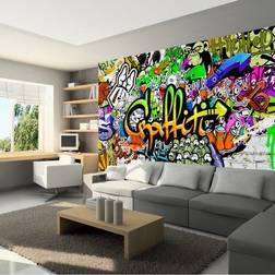 Artgeist Fototapet Graffiti on the Wall 100 x 70 cm