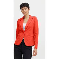 Ichi Ihkate Bl Business Casual Blazer - Poppy Red