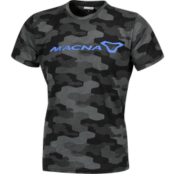 Macna Dazzle Wing 2.0 T-Shirt - Schwarz/Grau/Blau