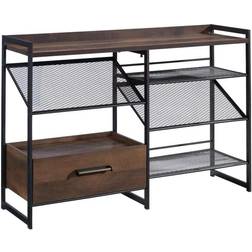 Sauder Briarbrook Engineered Wood/Metal Book Shelf