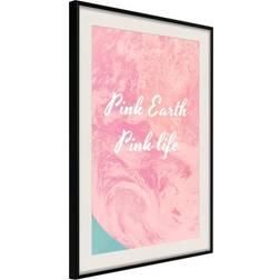 Artgeist Inramad Tavla Pink Life 30x45 Poster