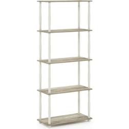 Furinno Turn-N-Tube 5-Tier Multipurpose Storage Cabinet