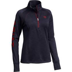 Ariat Tek Team 1/2 Zip Sweatshirt Women - Navy Heather