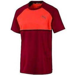 Puma Mens Power BND T-Shirt in Red