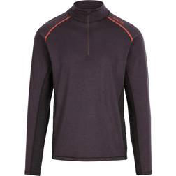 DLX Trespass Stan Male Base Layer Top - Dark Grey