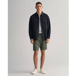 Gant Hør Shorts, Ash Green