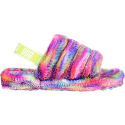 UGG Toddler Fluff Yeah Pixelate - Purple/Pink/Multi