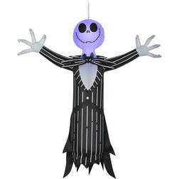 Gemmy Airblown Hanging Jack Skellington w/Blinking Lights Disney