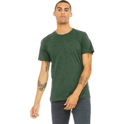 Bella+Canvas Triblend Tee, Men's, Large, Green Gree