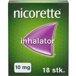 Nicorette Nicotine10mg 18 stk Inhalator