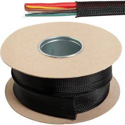 Kabelbeskyttelse sort fleksible monofilament ø18-34mm 10m