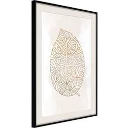 Artgeist Inramad Tavla Leaf Veins 30x45 Poster