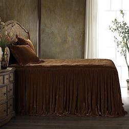 HiEnd Accents Stella Bedspread Brown (203.2x198.1cm)