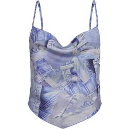 Rosemunde Barbara Kristoffersen top BK129 denim print