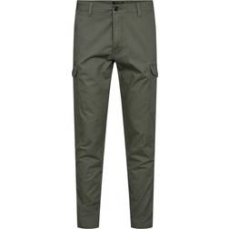 Dockers T2 Slim Tapered Cargo Camo Pants - Khaki