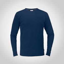 Texstar TS17 Herren Langärmeliges Stretch T-Hemd, Größe 3XL, Marine