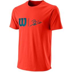 Wilson Bela Hype Tech T-Shirt Herren Orange, Blau