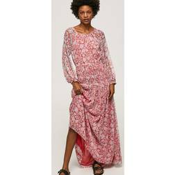 Pepe Jeans Dresses Red