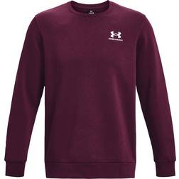 Under Armour Men's UA Essential Fleece Crew, XL, Purple Stone