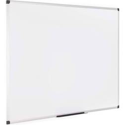 Bi-Office Magnetic Whiteboard with White Lacquered Steel 120x90cm