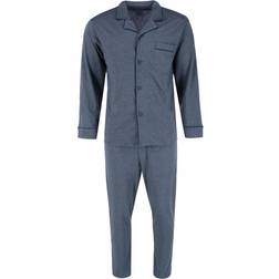 Hanes Men's Two Piece Sleep Set Charcoal Xlarge