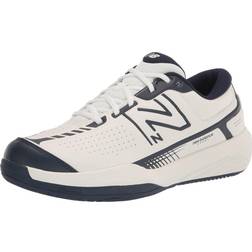 New Balance 696v5 Men's Tennis Shoes White/Navy