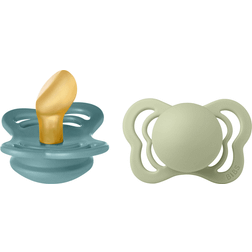 Bibs Couture Natural Rubber Latex Napp Size 1 0-6m 2-pack