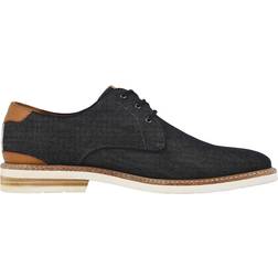 Florsheim Highland Canvas Plain Toe - Black