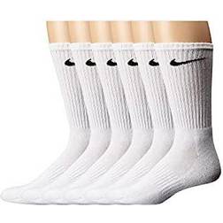 NIKE Performance Cushion Crew Socks 6-packs - White/Black