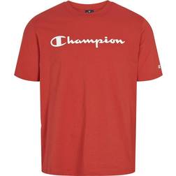 Champion Crewneck T-shirt Rs062, Male, Tøj, T-shirt, Rød