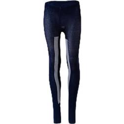 Molo Sports Stripe Tights Blue, Unisex, Tøj, basislag, blå 146/152