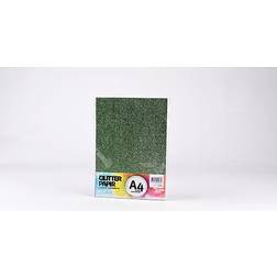 Glitter papir A4 240g 8 ark 4 farver