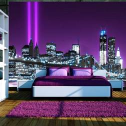 Artgeist Fototapet Luminous manhattan 250 x 175 cm