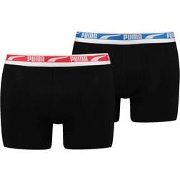 Puma Trunks Mit Label-Details 2er-Pack - Black