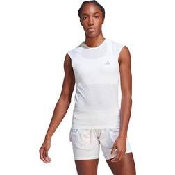adidas Fast Running Tee Löparkläder White