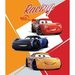 Borg Living Børnetæppe Cars 3 120x140 cm Blødt lækkert Fleece tæppe