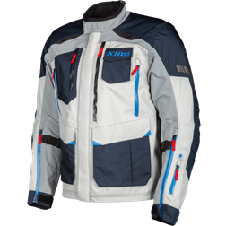 Klim Carlsbad Gore-Tex Textile Jacket - Dark Blue/Light Grey/Grey