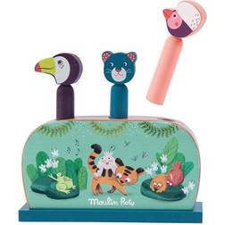 Room2play Moulin Roty Pop-up figurer Dans la Jungle