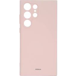 Onsala Phone Case Silicone Chalk Pink Samsung S23 Ultra 5G