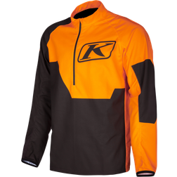 Klim Jersey Revolt 1/4 Cremallera Negro-Naranja Impacto