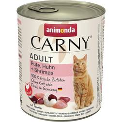 Animonda Carny Sparepakke: 24 800 Adult kattemad Kylling