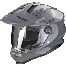 Scorpion ADF-9000 Air Solid, Endurohelm Grau